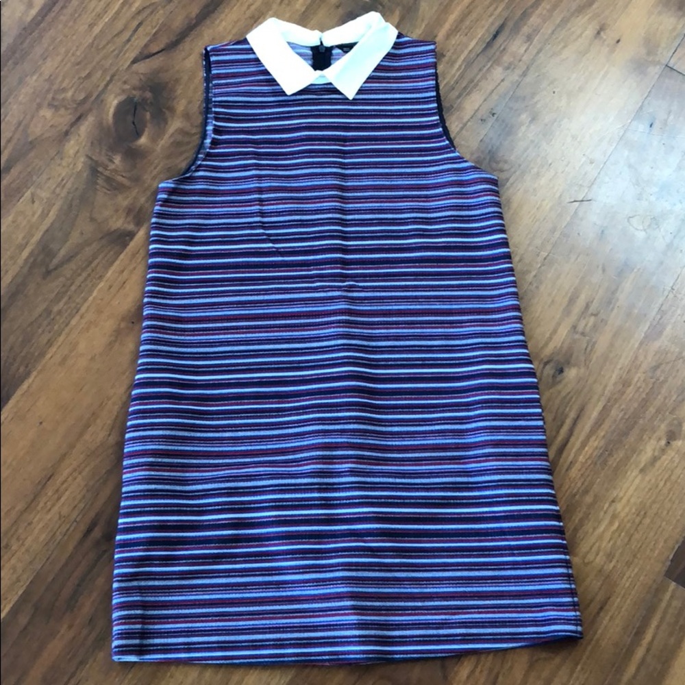 Peter Pan Collared Sleeveless Zara Dress